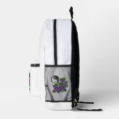 Hübscher Frieden Bedruckter Rucksack (Rechts)