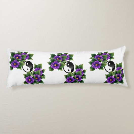 Hübscher Frieden Seitenschläferkissen (Rückseite)