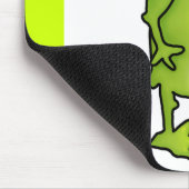 Hübscher Frosch Mousepad (Ecke)