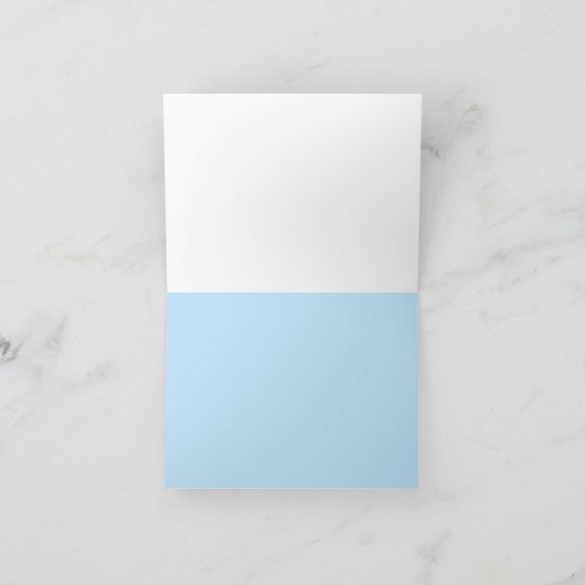 Hübscher Frühjahrsguss-nicht-Blume Karte (Innenseite)