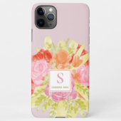 Hübscher Frühling Dänische Pasta Floral Wasserfarb iPhone Hülle (Rückseite)