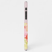 Hübscher Frühling Dänische Pasta Floral Wasserfarb iPhone Hülle (Linke Seite)