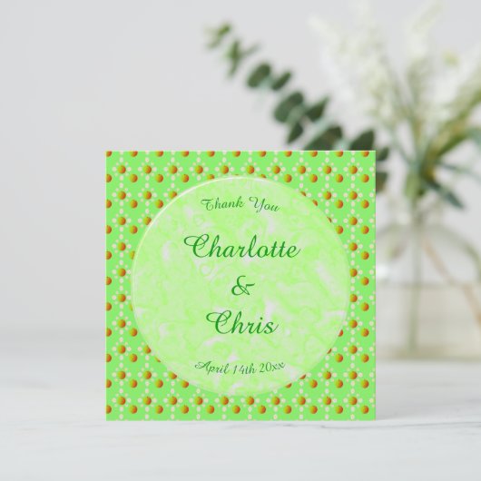 Hübscher Frühling Hochzeit Apfelblüte und Äpfel (Stehend Vorderseite)