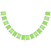 Hübscher Frühling Hochzeit Apfelblüte und Äpfel Wimpelkette (Alle)