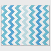 Hübscher Frühlings-Zickzack Geschenkpapier (Flach)