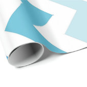 Hübscher Frühlings-Zickzack Geschenkpapier (Rolleneckpunkt)