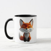Hübscher Fuchs Kaffeebecher | Kawaii Fuchs Becher Tasse (Links)