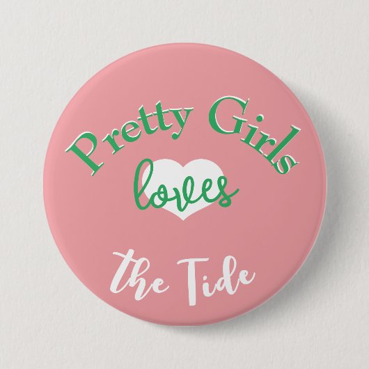 Hübscher Game-Day-Button Button (Vorderseite)