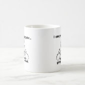 Hübscher Gangster selbst Kaffeetasse (Mittel)