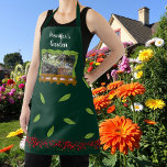 Hübscher Gartengartenliebhaber Schürze<br><div class="desc">Hübsche Gartenarbeit Blume Pflanze Garten Liebhaber persönliche Schürze. Fügen Sie Ihren eigenen Namen und Text zu personalisieren.</div>