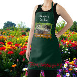 Hübscher Gartengartenliebhaber Schürze<br><div class="desc">Hübsche Gartenarbeit Blume Pflanze Garten Liebhaber persönliche Schürze. Fügen Sie Ihren eigenen Namen und Text zu personalisieren.</div>