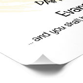 Hübscher Geburtsmonat Blume Affodischer MÄRZ Chris Fotodruck (Ecke)