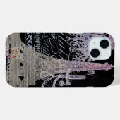 hübscher, geistlicher Liebe-Paris-Eiffelturm Case-Mate iPhone Hülle (Rückseite (Horizontal))
