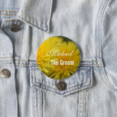 Hübscher, gelber, wilder Blume-Löwenzahn Button (Beispiel)