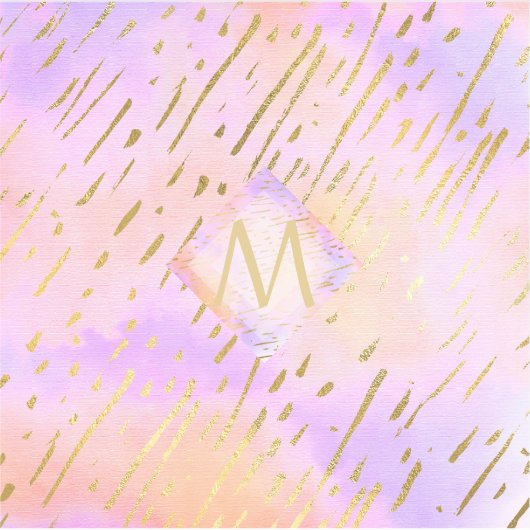 Hübscher Girl-Glitzer Rosa Goldfarben Aufkleber (Vorderseite)