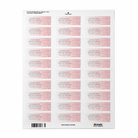 Hübscher Girly Wedding Dripping Glitzer Rosa (Vorne)