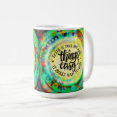 Hübscher Glaube macht Dinge möglich Kaffeetasse (VorderseiteRechts)