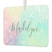 Hübscher Glitzer Holographic Iridescent Girl Autolufterfrischer (Links)