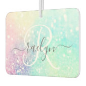 Hübscher Glitzer Holographic Iridescent Girl Autolufterfrischer (Links)