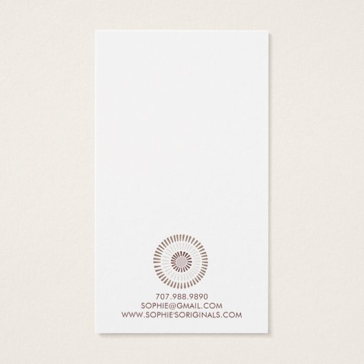 Hübscher grauer Lavendelkreislauf (Rückseite)