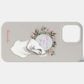 Hübscher griechischer Anciman Custom Phone Case (Rückseite (Horizontal))