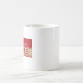 Hübscher Griff mit Sorgfalt, zerbrechliches Zeiche Kaffeetasse (Mittel)