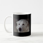 Hübscher große Pyrenäen-Hund Kaffeetasse (Links)