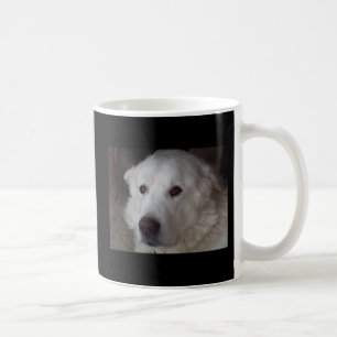 Hübscher große Pyrenäen-Hund Kaffeetasse