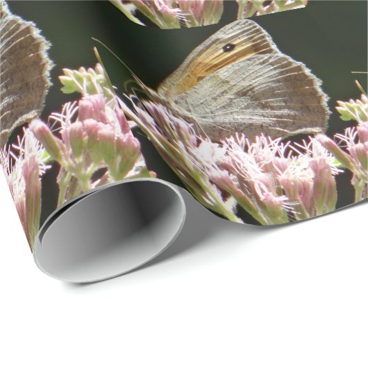 Hübscher Großschmetterling Geschenkpapier (Rolleneckpunkt)