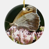 Hübscher Großschmetterling Keramik Ornament (Hinten)