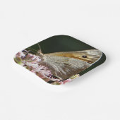 Hübscher Großschmetterling Pappteller (Gewinkelt)