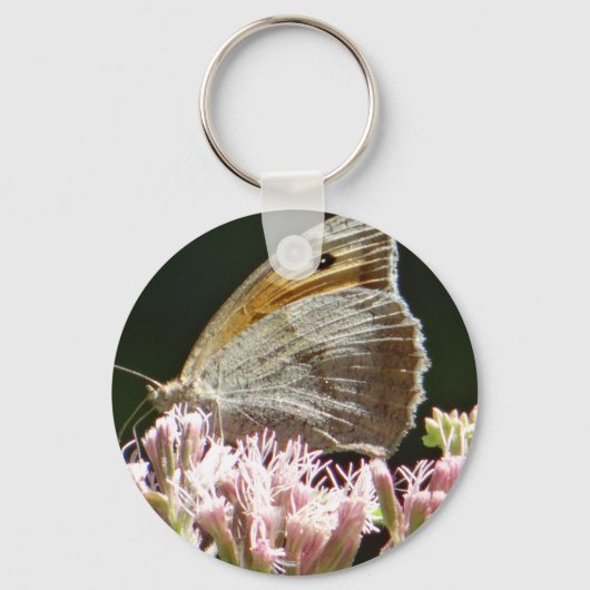 Hübscher Großschmetterling Schlüsselanhänger (Vorderseite)