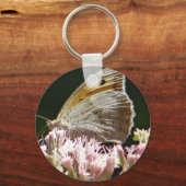 Hübscher Großschmetterling Schlüsselanhänger (Rückseite)
