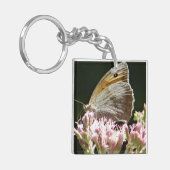 Hübscher Großschmetterling Schlüsselanhänger (Vorderseite links)