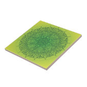 Hübscher grüner orientalischer Entwurf Fliese (Seite)