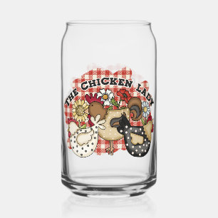 Hübscher Hähnchenbauernhof Dosenglas