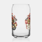 Hübscher Hähnchenbauernhof Dosenglas (Rechts)