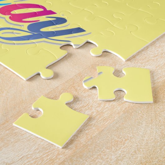 Hübscher Happy Birthday Balloons Puzzle (Seite)