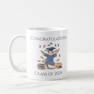 Hübscher Hasen-Abschluss-Tasse Kaffeetasse