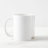 Hübscher Hasenbecher als Geschenk für Mama Kaffeetasse (Links)