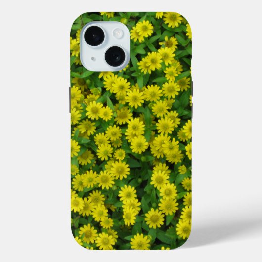 Hübscher Haufen kleiner gelber Wildblumen Case-Mate iPhone Hülle (Rückseite)