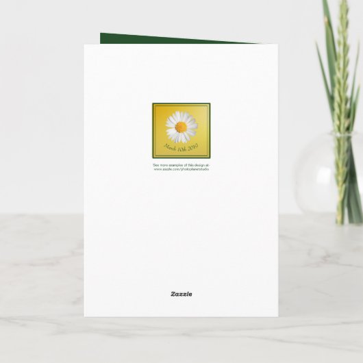 Hübscher heller karte (Rückseite)