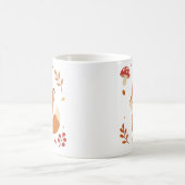 Hübscher Herbst-Fuchs-Wasserfarbe-Kaffee Kaffeetasse (Mittel)