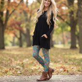 Hübscher Herbstwald Leggings