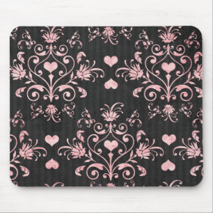 hübscher Herzpinsel Mousepad