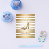 Hübscher High Heels Schuh "Girls best Friends" Flyer (Einzeln)