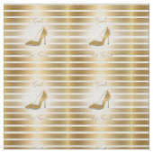 Hübscher High Heels Schuh "Girls best Friends" Stoff (Muster)