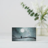 Hübscher Himmel und Vogel Visitenkarte (Stehend Vorderseite)