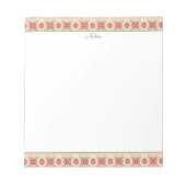 Hübscher Hinweis Notizblock (Vorderseite)