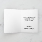 Hübscher Hochzeitstag Karte (Innenseite)